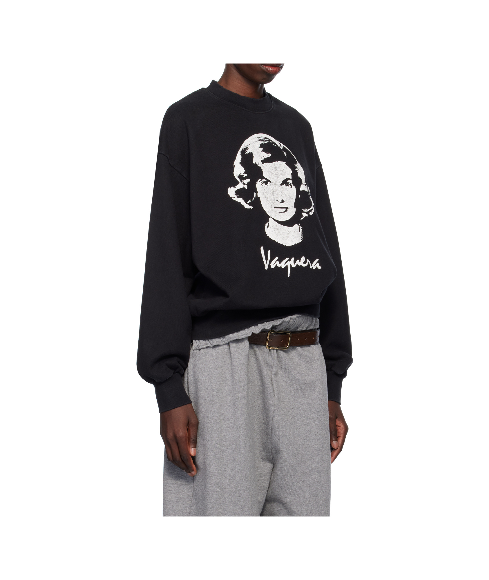 Vaquera Black Jackie Sweatshirt In Black