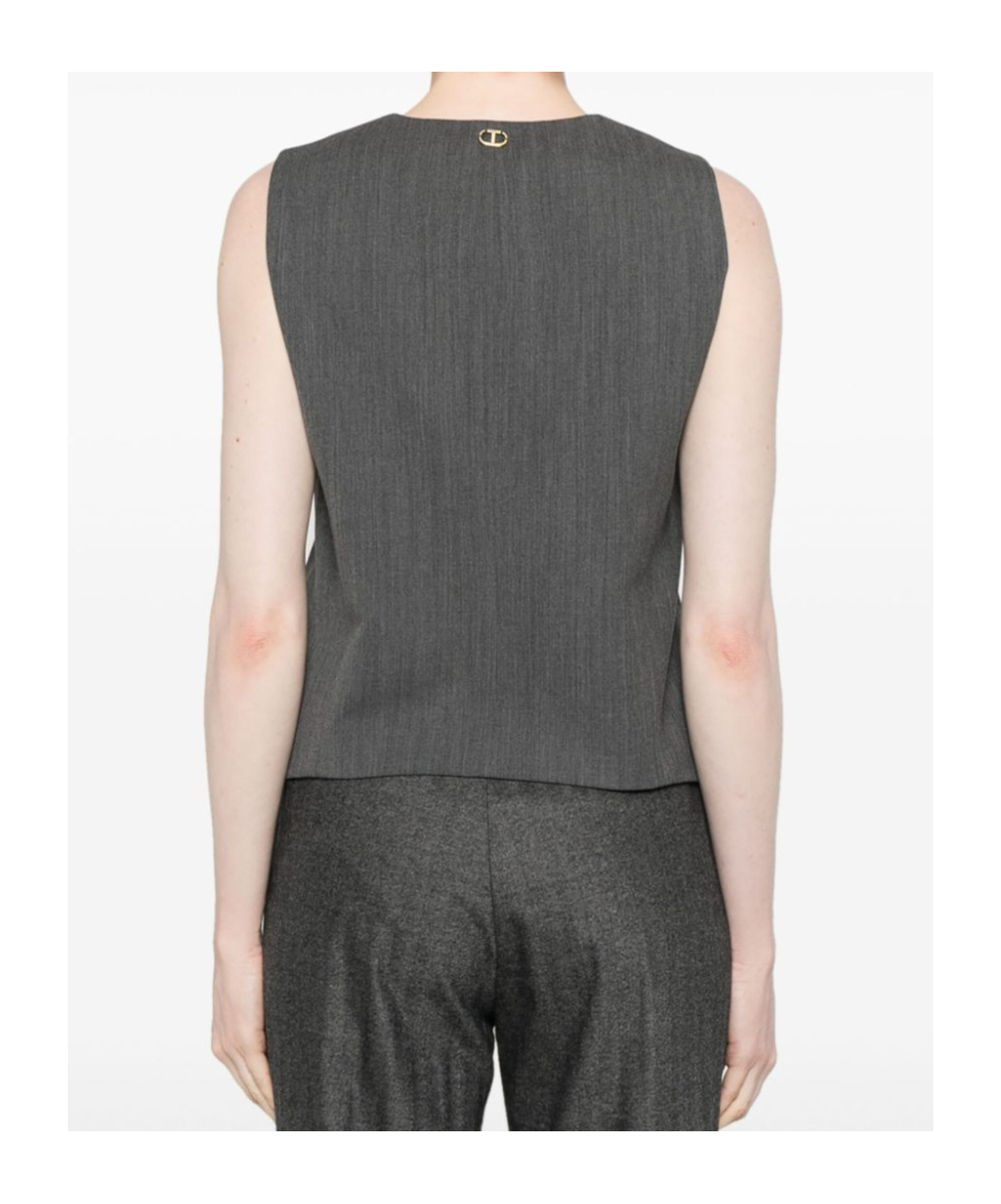 Twinset Textured Waistcoat