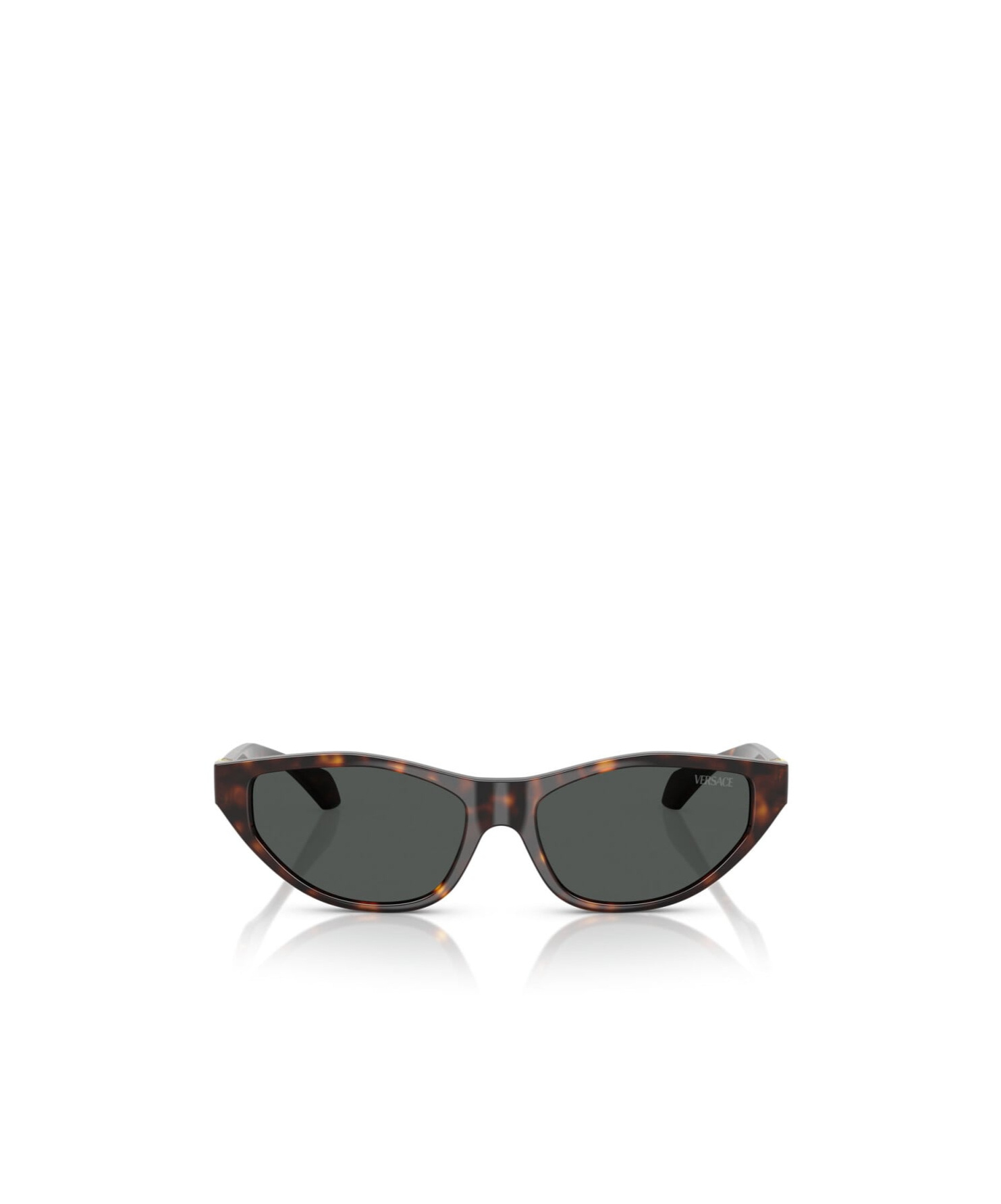 Versace Full Frame Sunglasses In Black