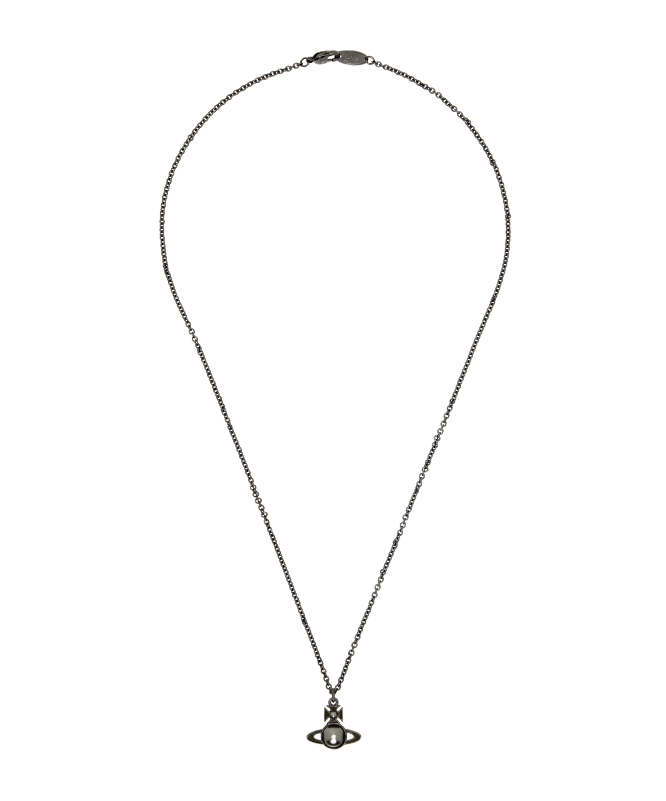 Vivienne Westwood Tillya Pendant Necklace In Black