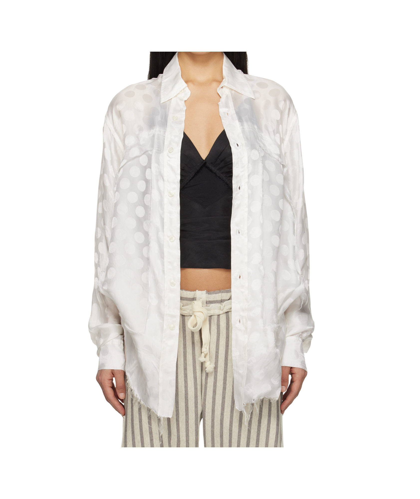 Edward Cuming Classic Lung Window Shirt In White