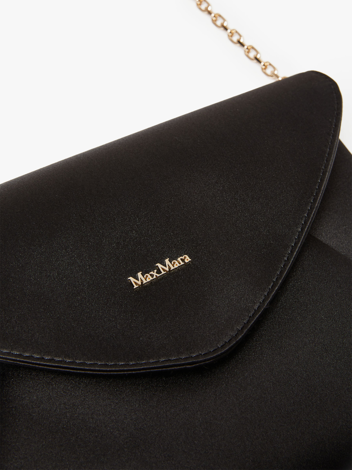 Max Mara Viscose And Silk-satin Shoulder Bag