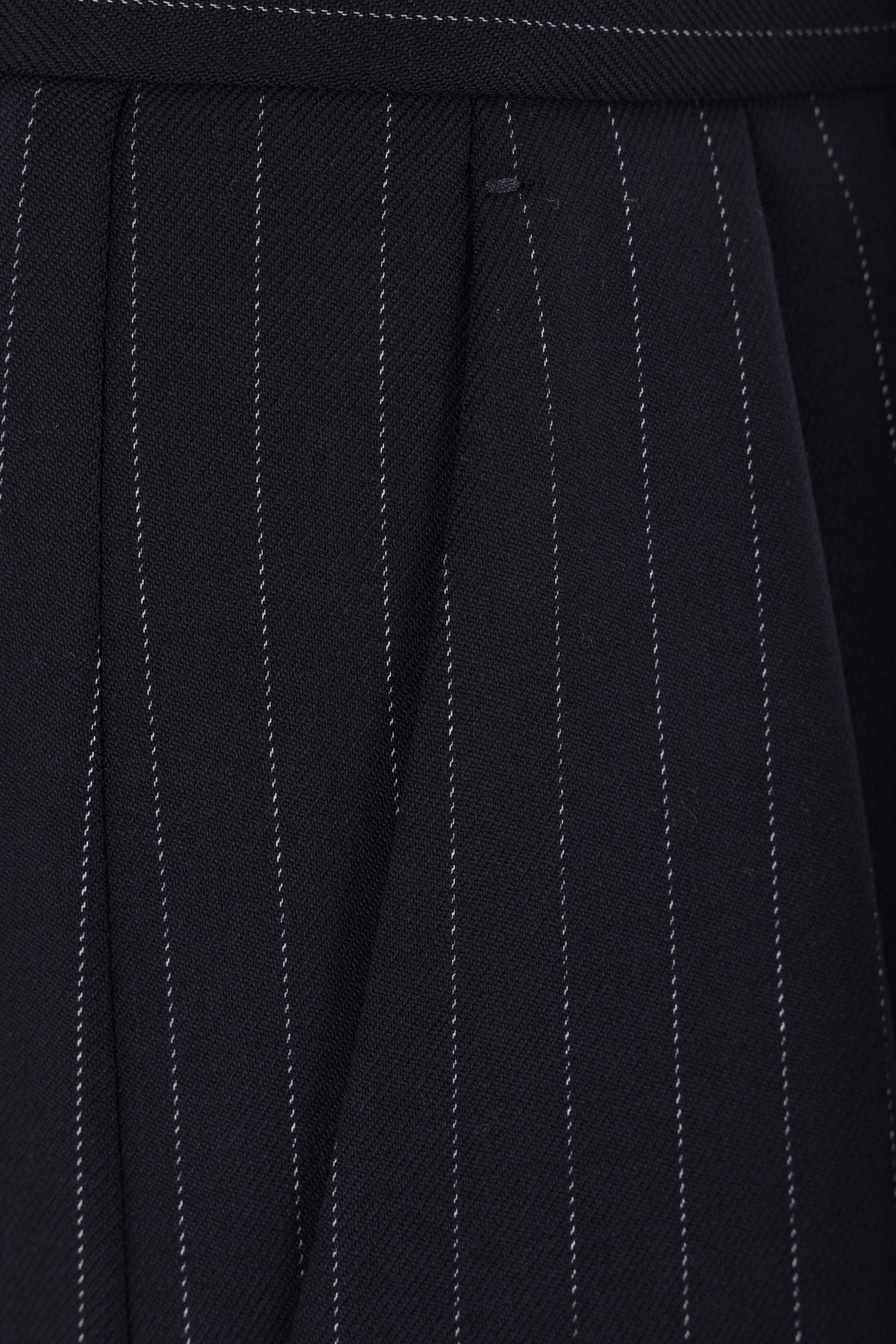 Max Mara Navy Bue Bacca1234 Trousers In Black