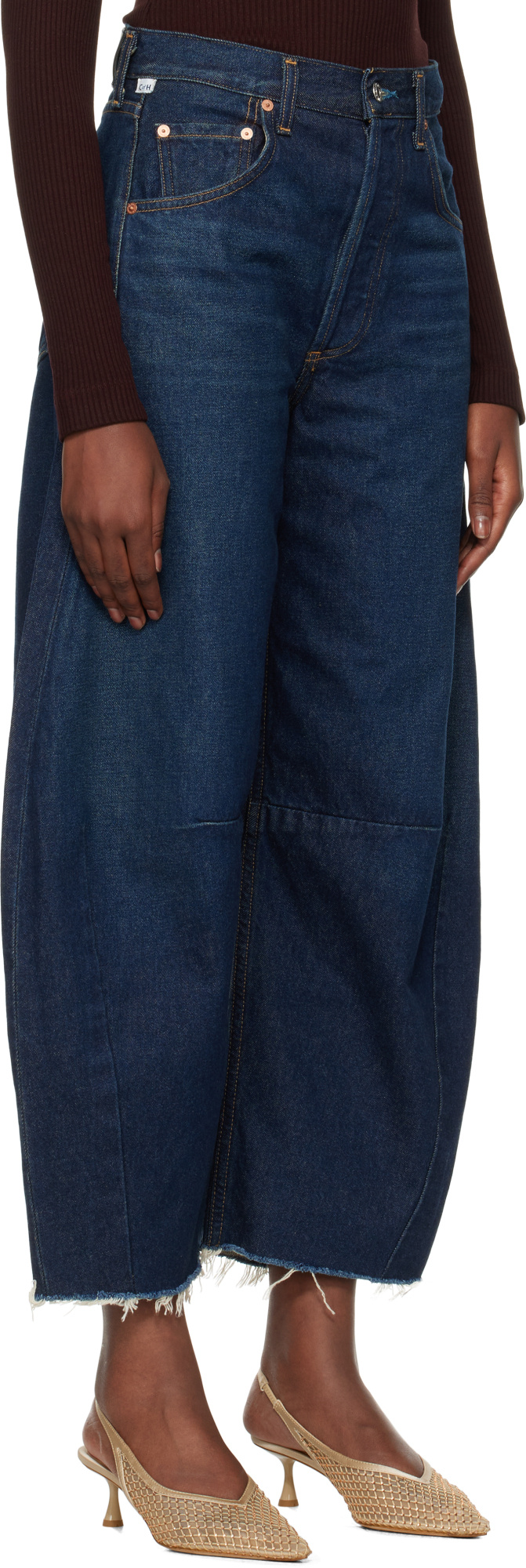 Citizens Of Humanity Belt Loop Jeans In Black