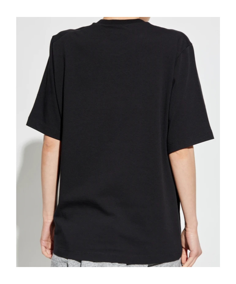 Dsquared2 Printed Cotton Jersey T-shirt In Black