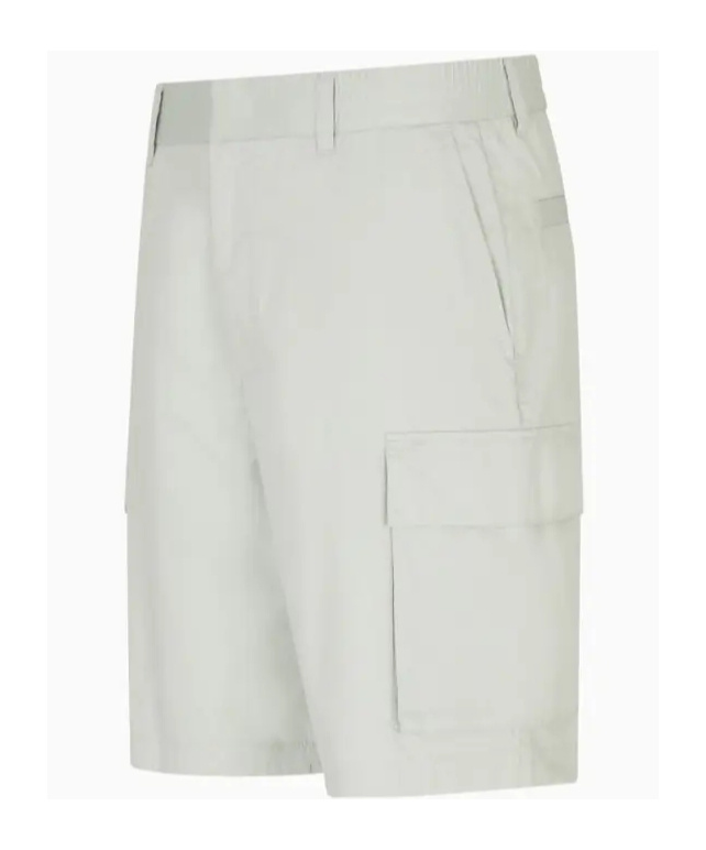Armani Exchange Belt Loop Shorts In Neutral