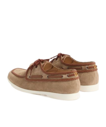 Valentino Garavani Man Loafers Camel Size 11.5 Leather In Brown