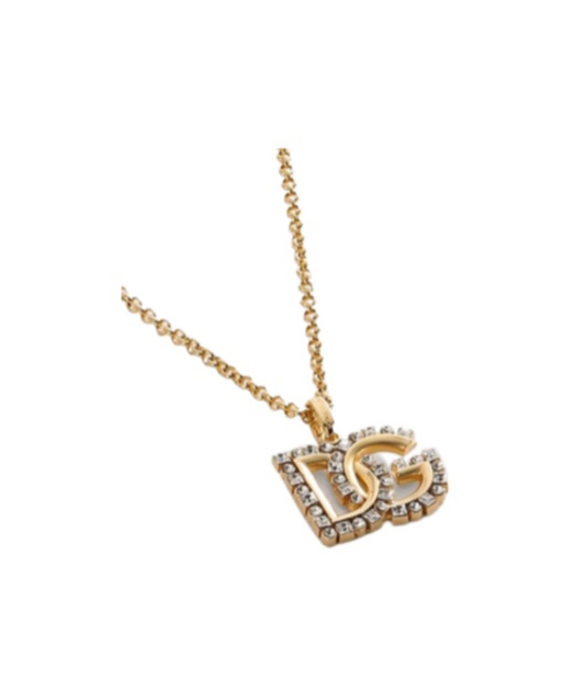 Dolce & Gabbana Gold Plated Necklace In Yellow
