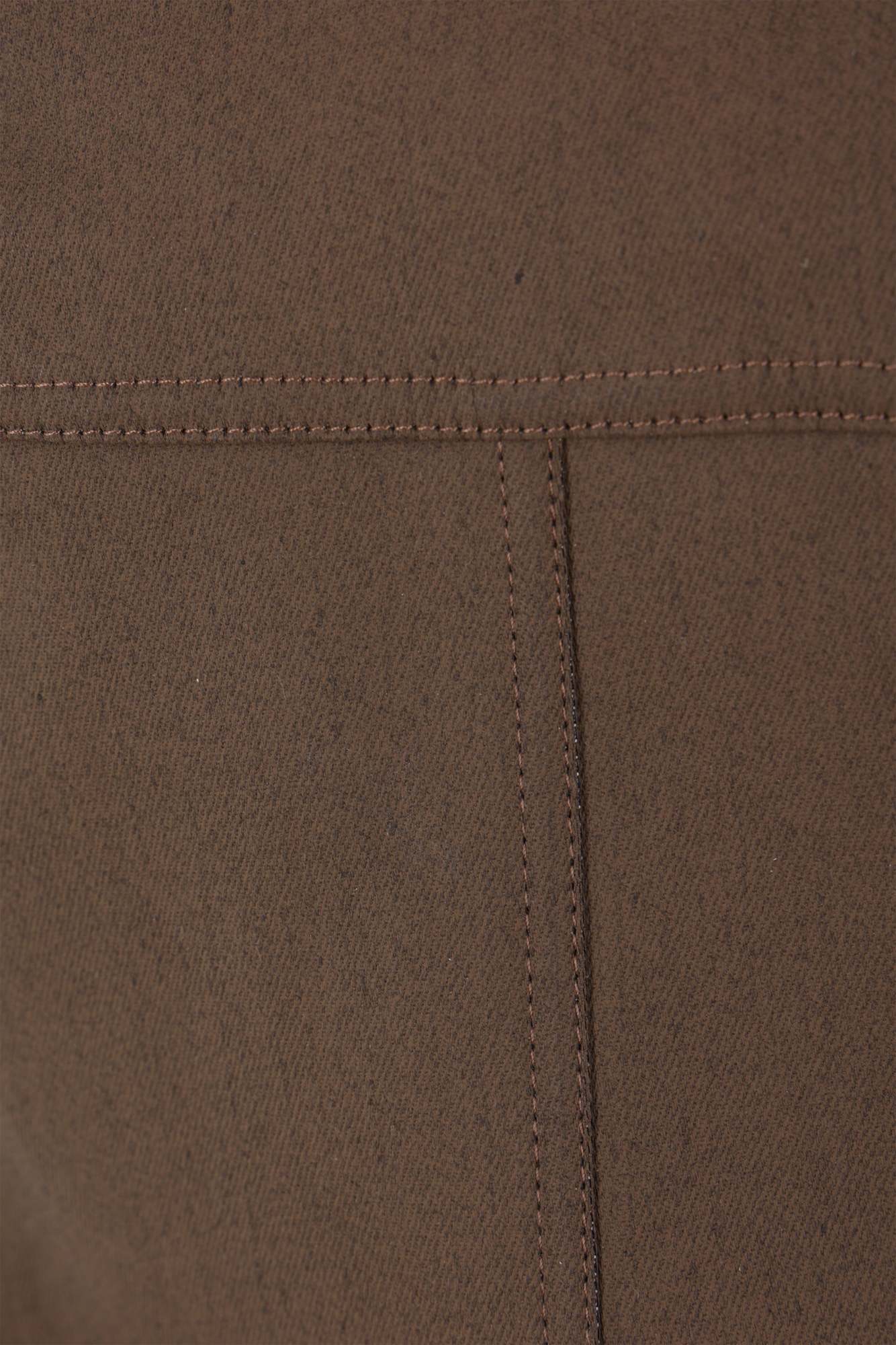 Rick Owens Brown Porterville Bustier Denim Camisole In Brown