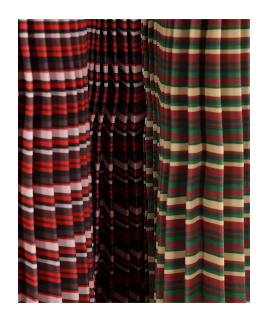 Chopova Lowena June Carabiner Midi Skirt In Multicolor