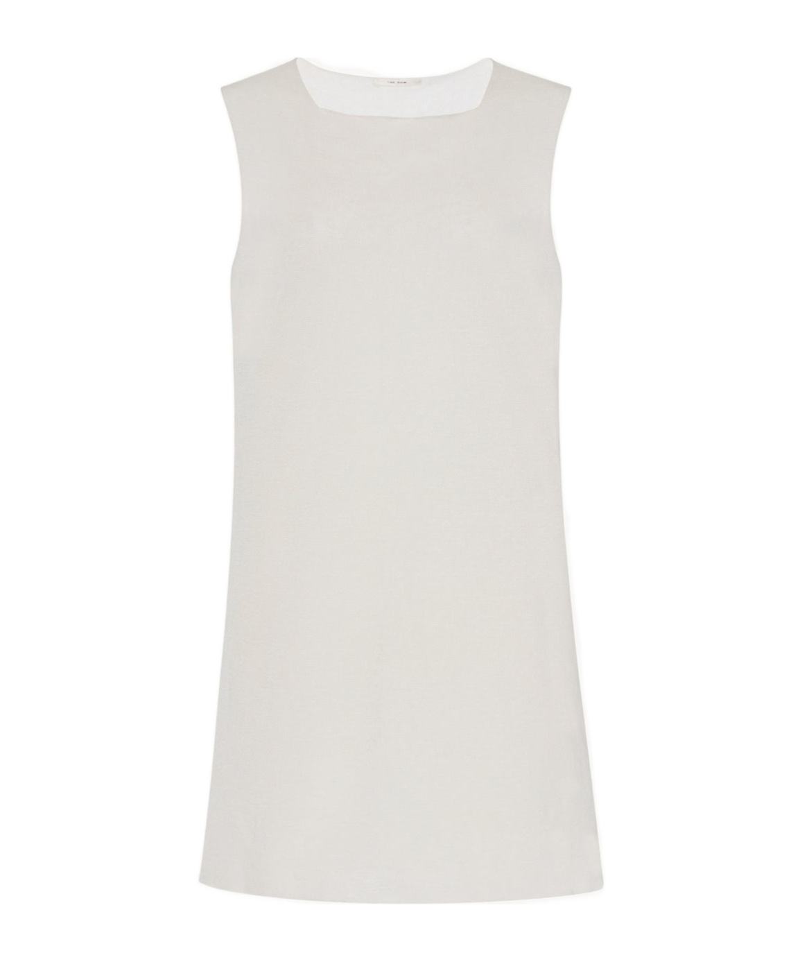 The Row Chic Cotton Ribbed Tank Top With Sophisticated Fit And Versatile Style In White
