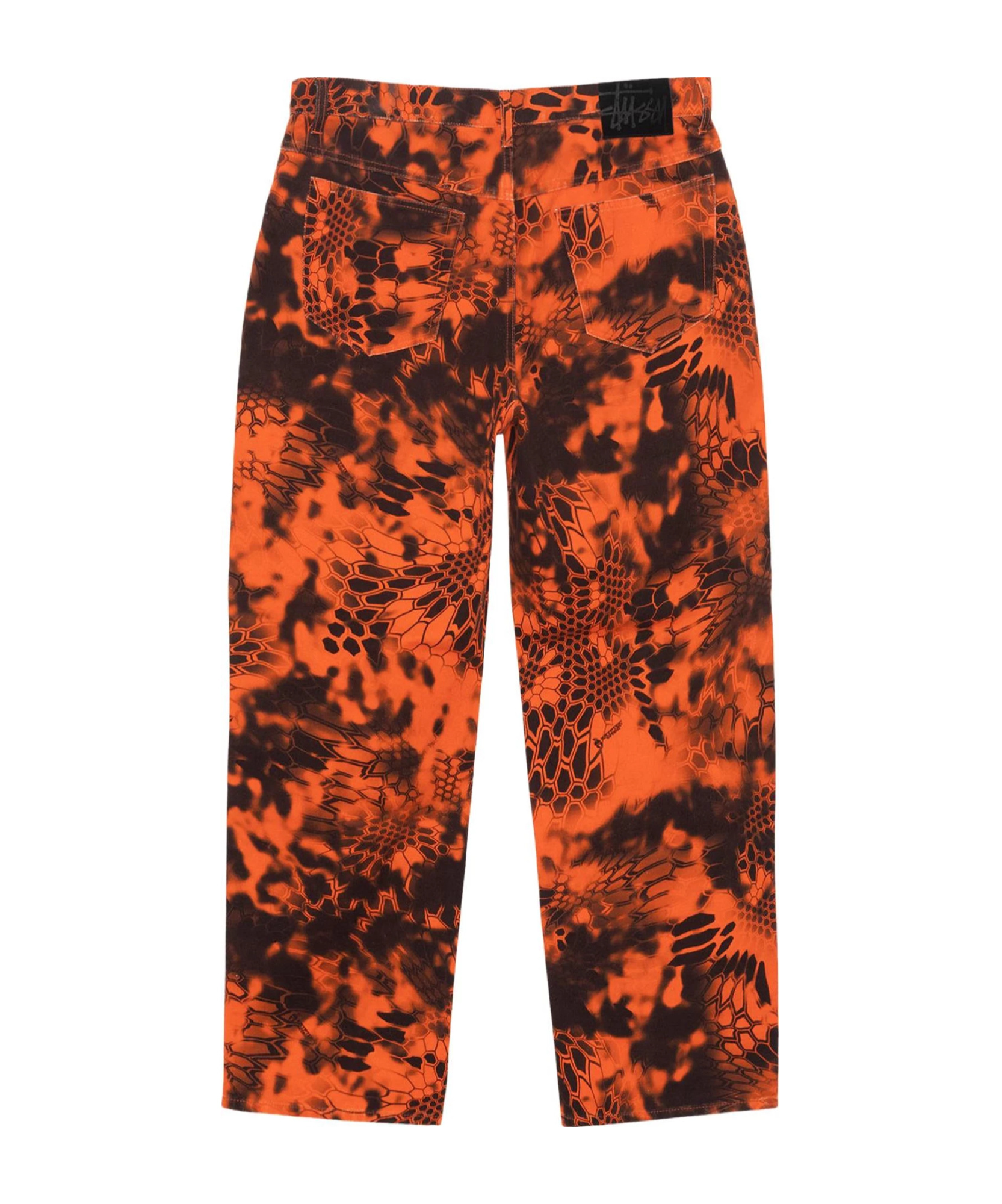 Stussy Men Big Ol Kryptek Camo Jean In Brown