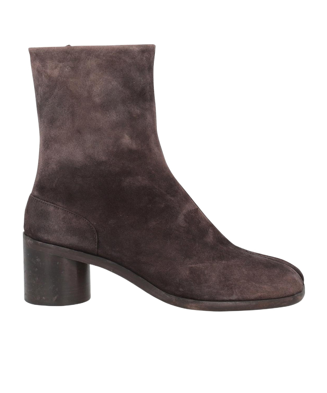 Maison Margiela Tabi Ankle Boots In Black