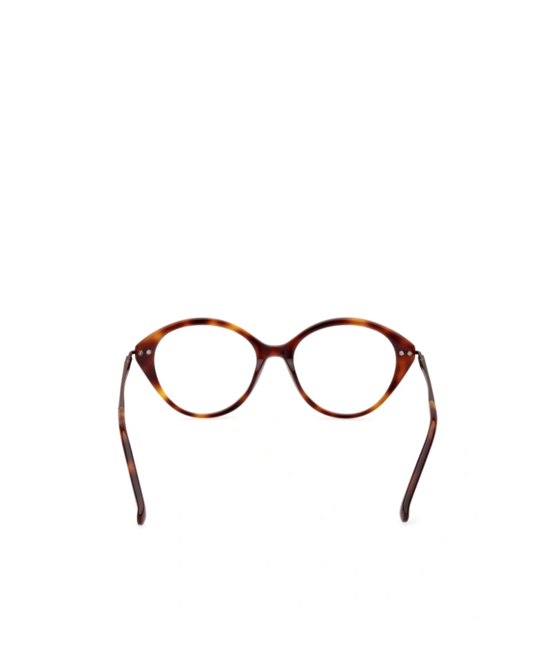 Max Mara Logo Flat Mirror In Brown