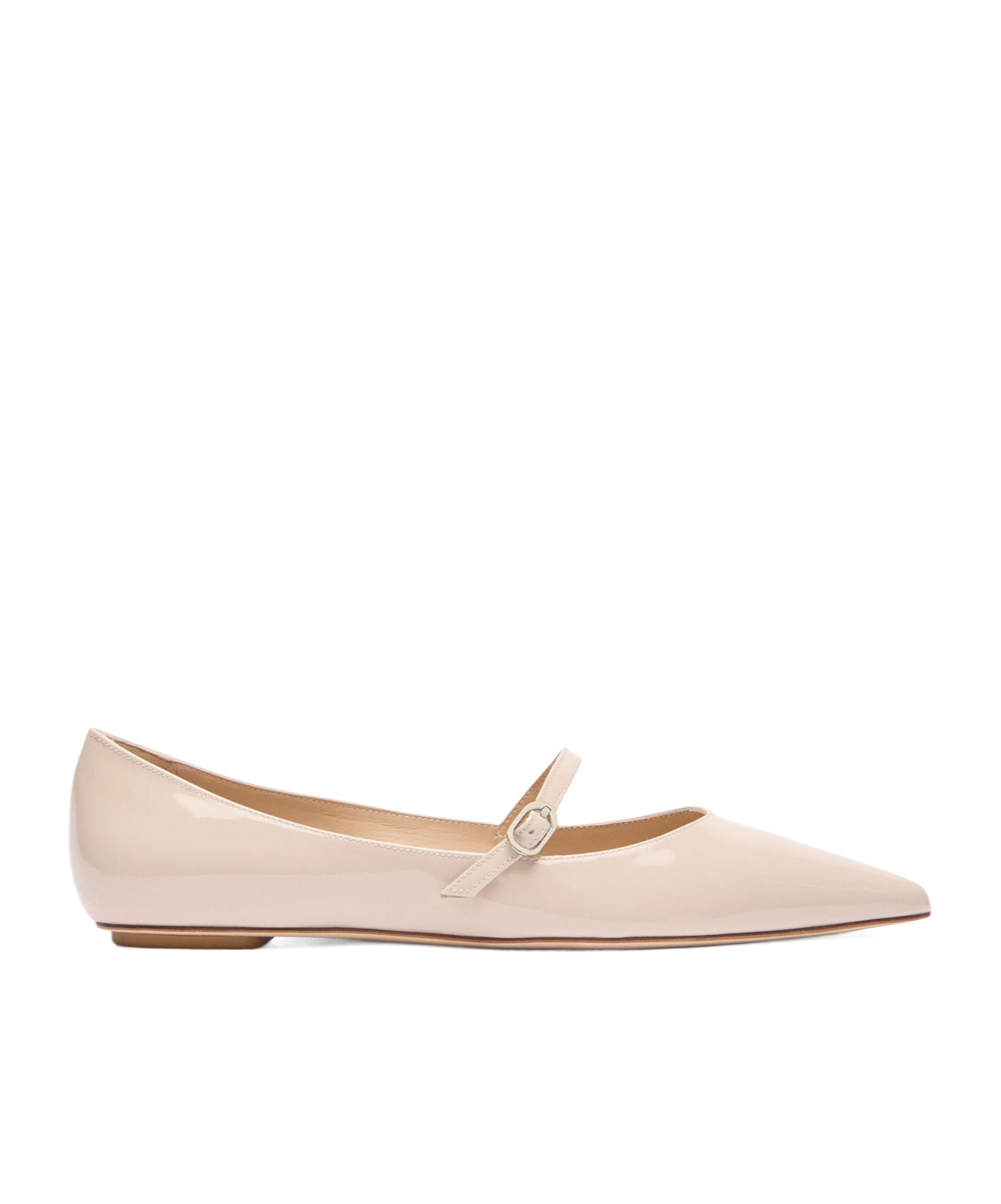 Stuart Weitzman Emilia Ballet Flats In Nude