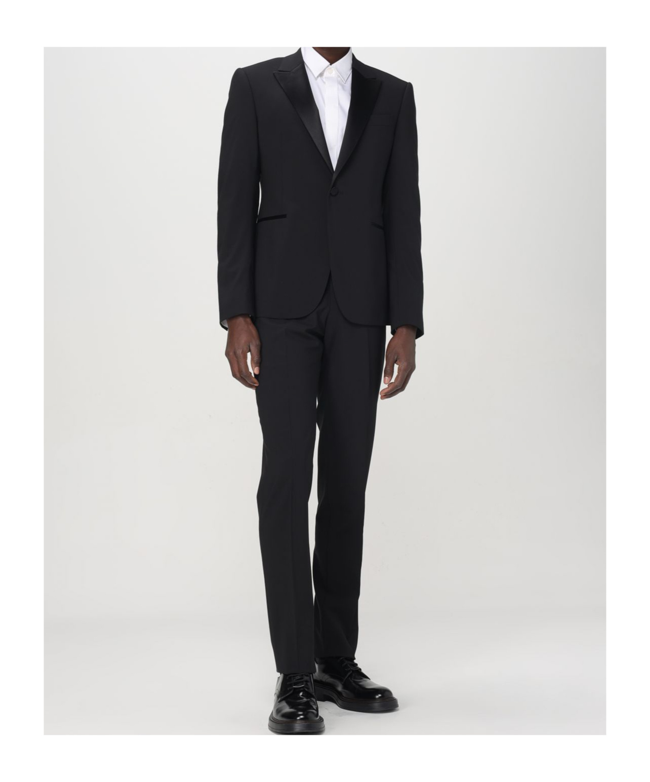 Emporio Armani Dinner Suit In Black