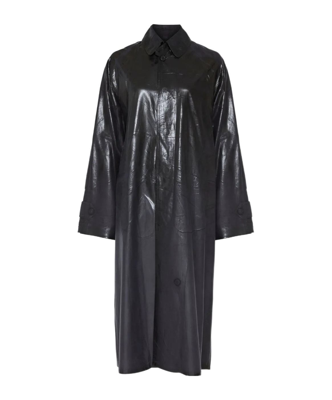 Maison Margiela Stylish Raincoat Flap Pockets In Black