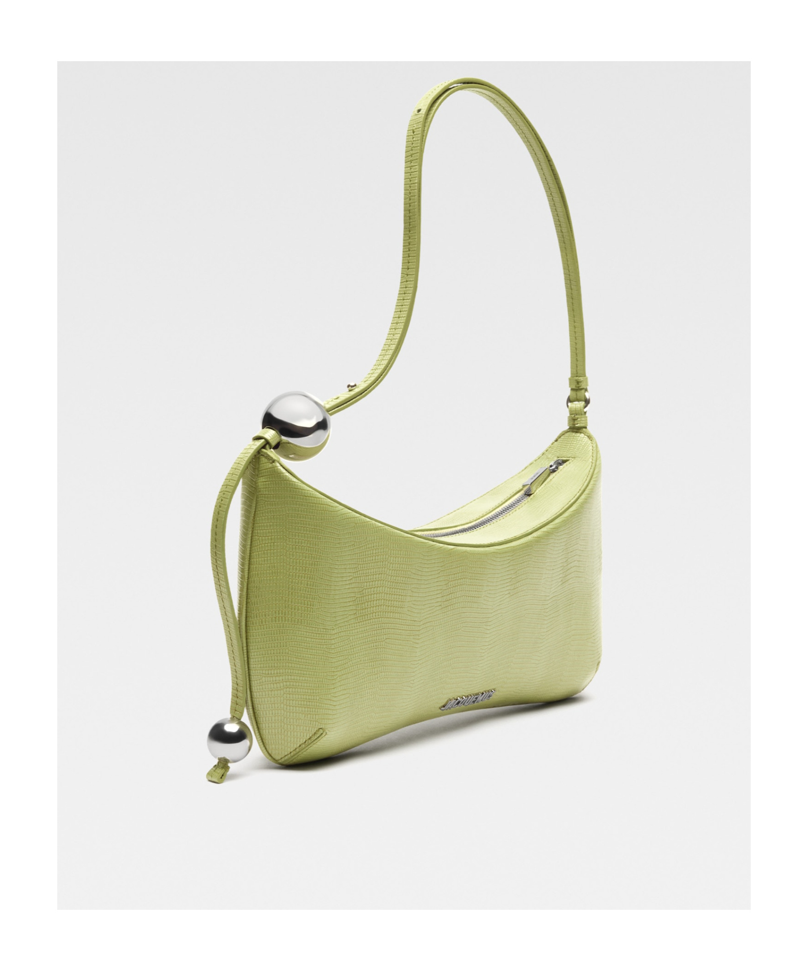 Jacquemus Le Bisou En Cuir In Nude