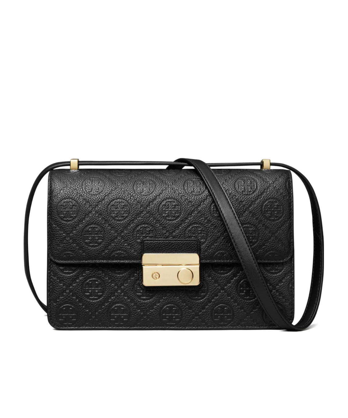 Tory Burch T-monogram Embossed Leather Shoulder Bag