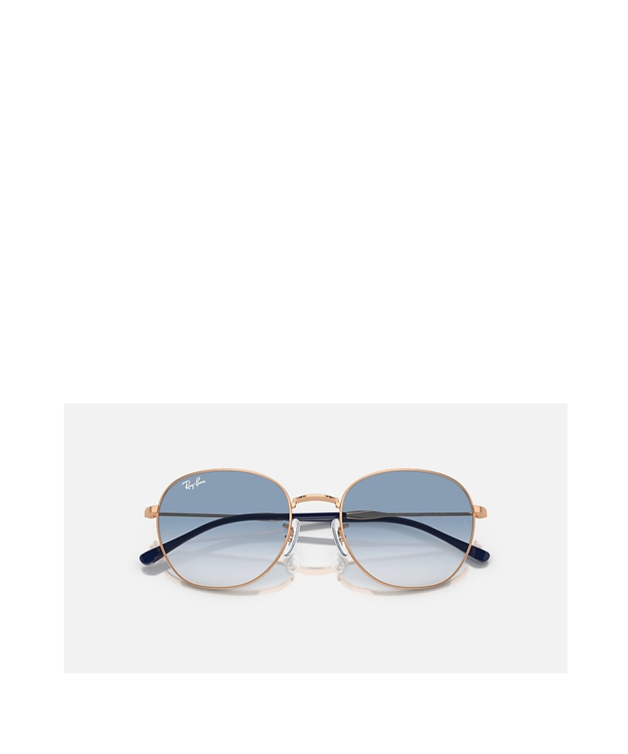 Ray Ban Ray-ban Round-frame Sunglasses In Blue