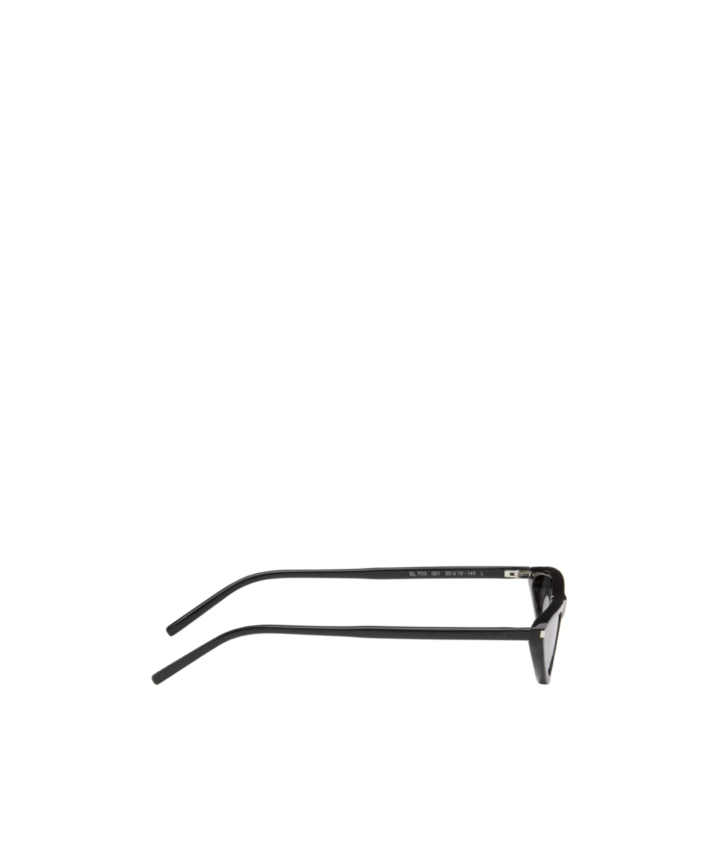 Saint Laurent Cat-eye Frame Sunglasses In Gray