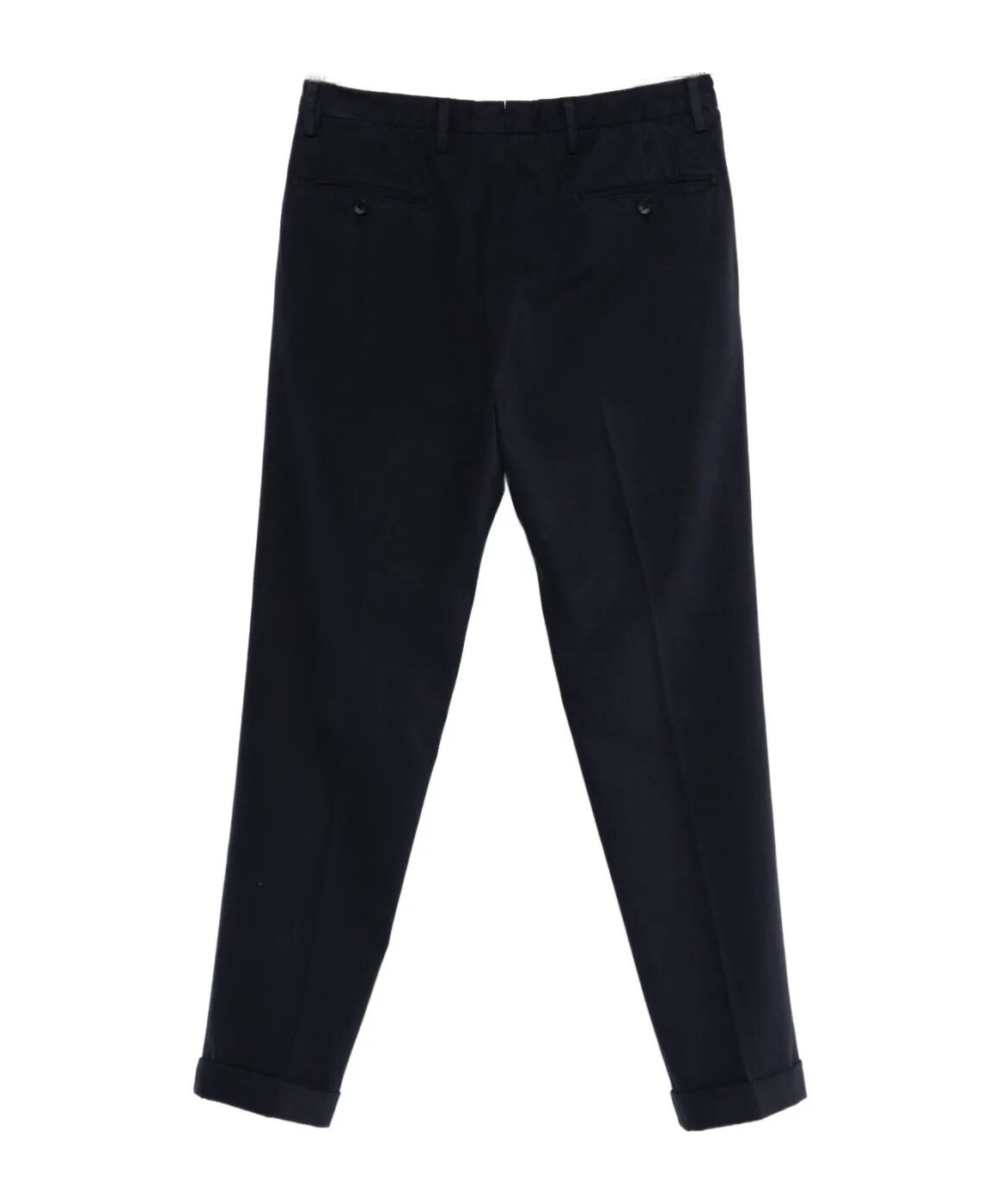Drumohr Pleated Cotton Pants In Animal Print