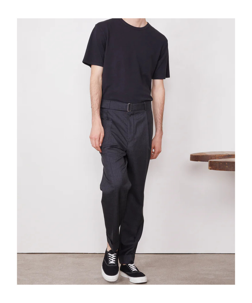 OFFICINE GENERALE SHORT-SLEEVES CREWNECK TEE-SHIRT