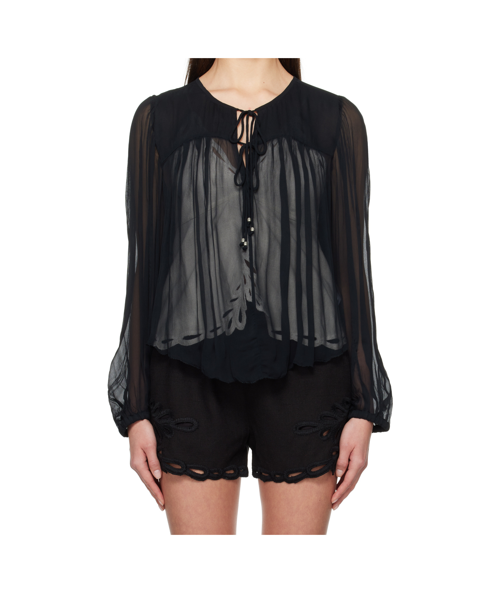 Isabel Marant Étoile Black Advika Blouse In Black