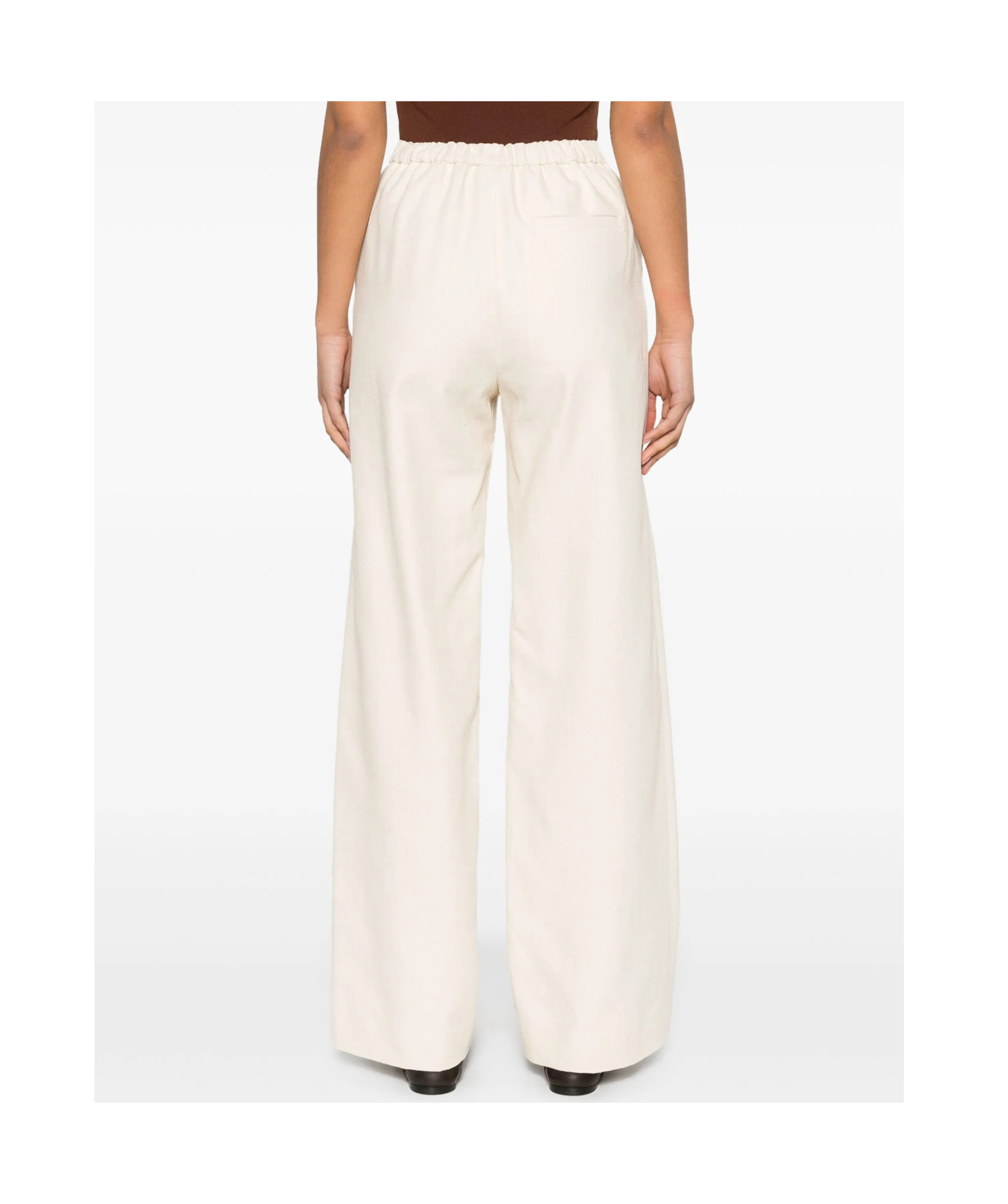 Loulou Studio Zora Trousers In White