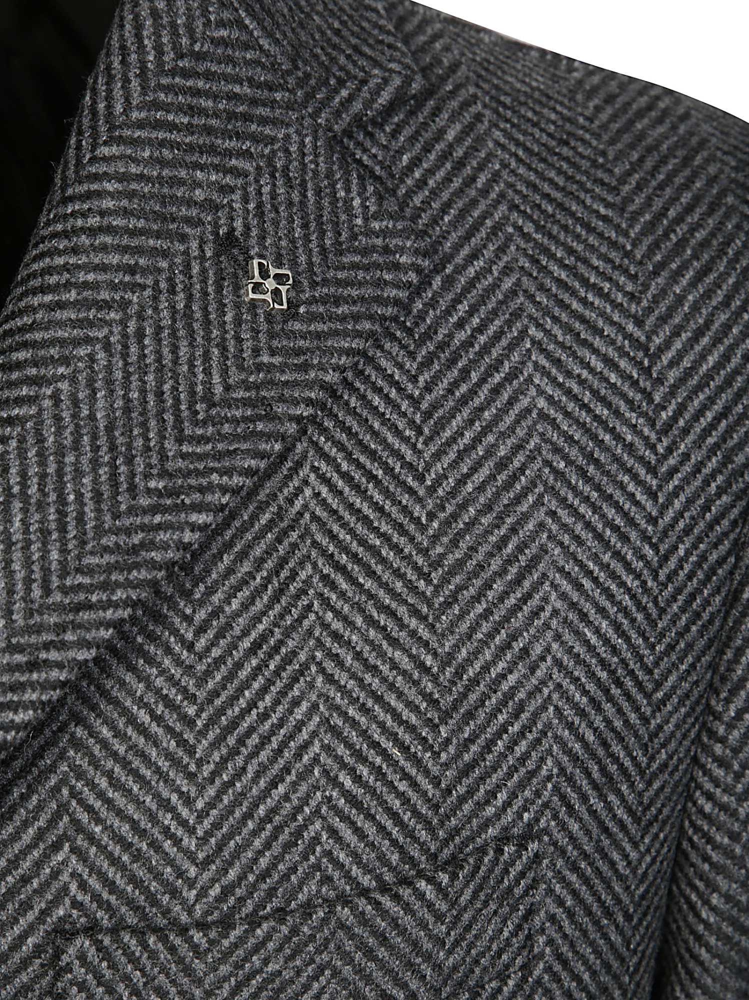 Shop Tagliatore Single-breasted Coat In Black