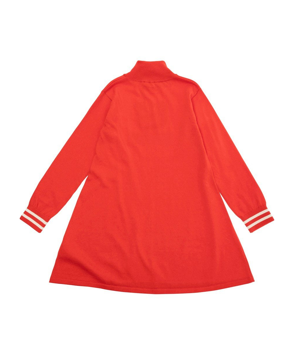 Moschino Knit Dress In Red