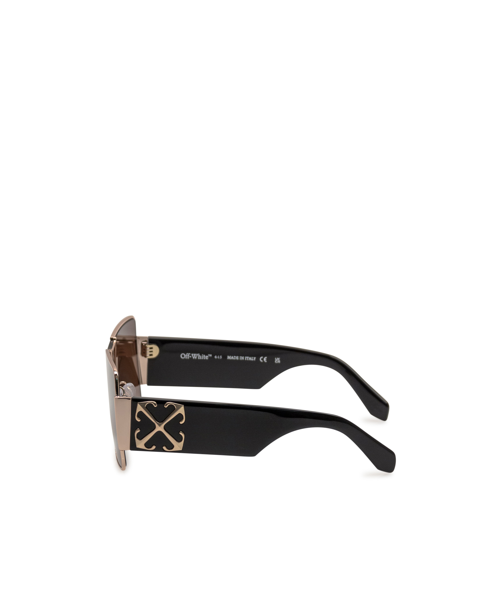 Off-white Square Frame Sunglasses In Brown