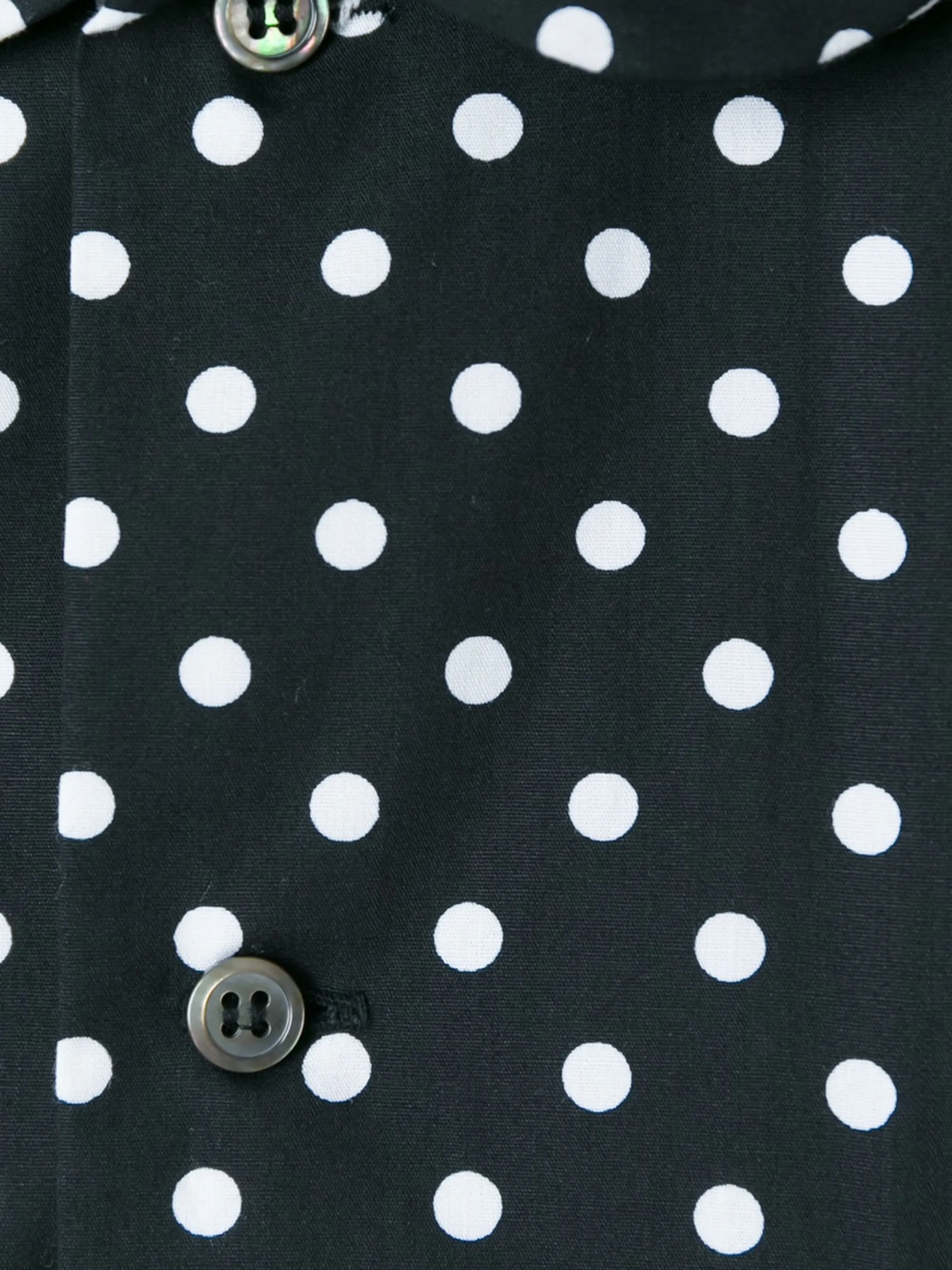 Comme Des Garçons Long Sleeve Shirt In Black