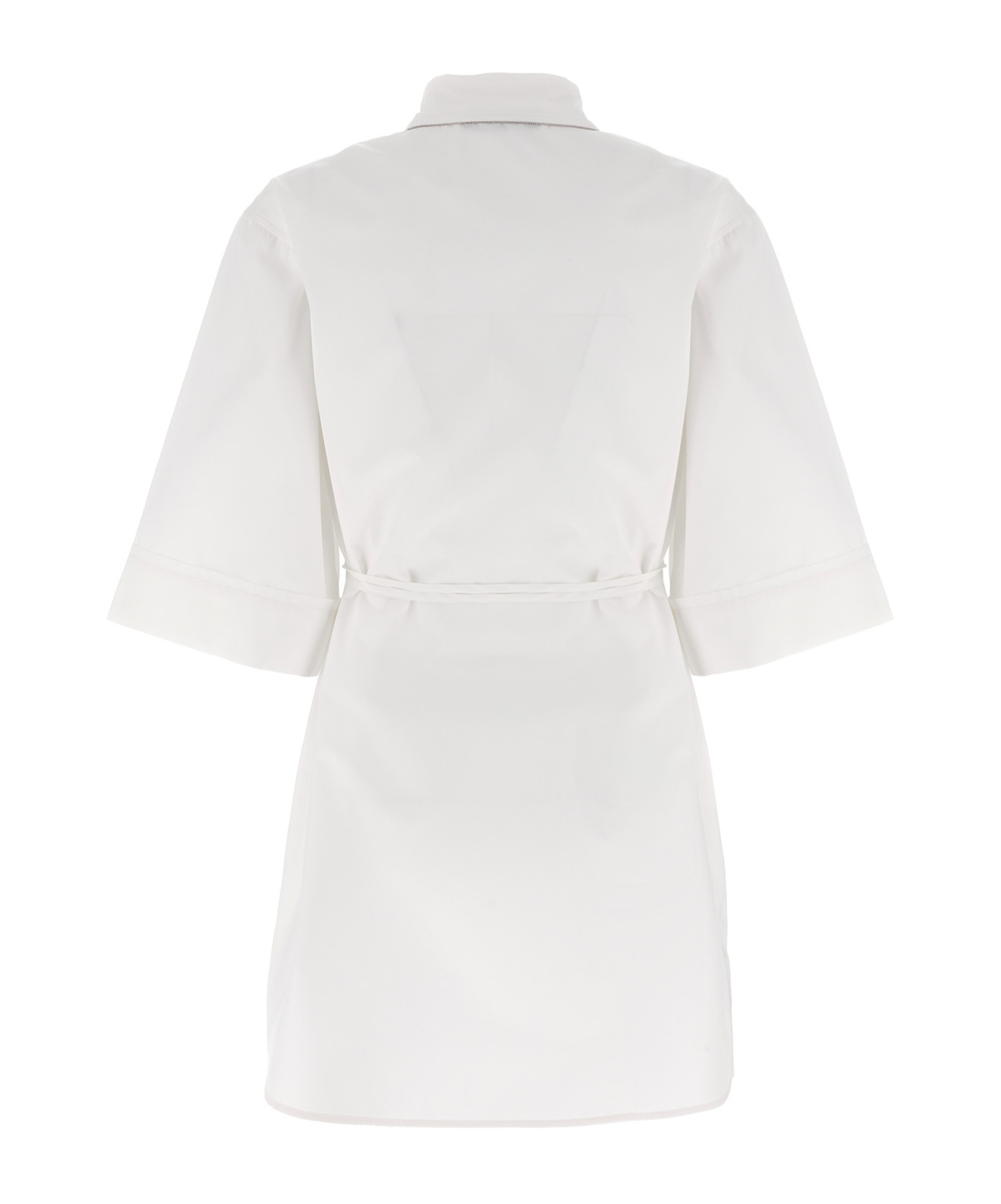Fabiana Filippi Short Sleeve Shirt In White