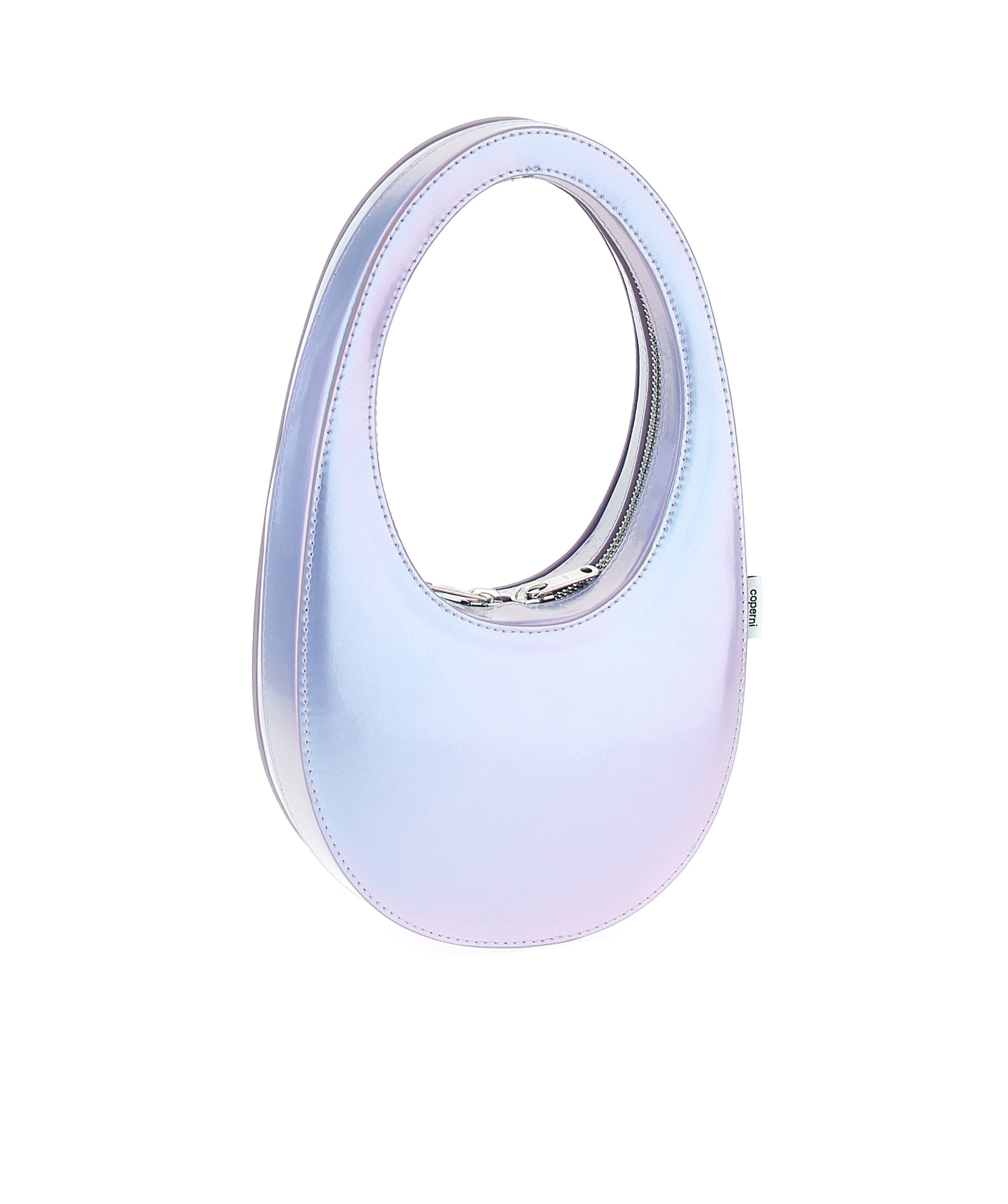 Coperni Mini Oval Top Handle Bag In Blue