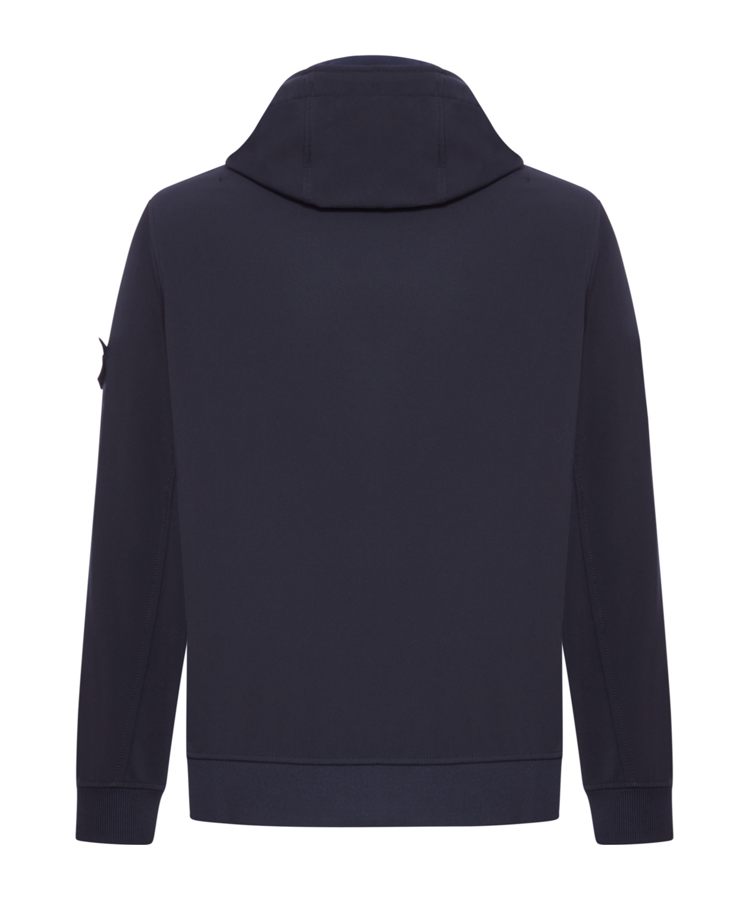 Stone Island Men Soft Shell-r Technology Logo Jacket In Blue