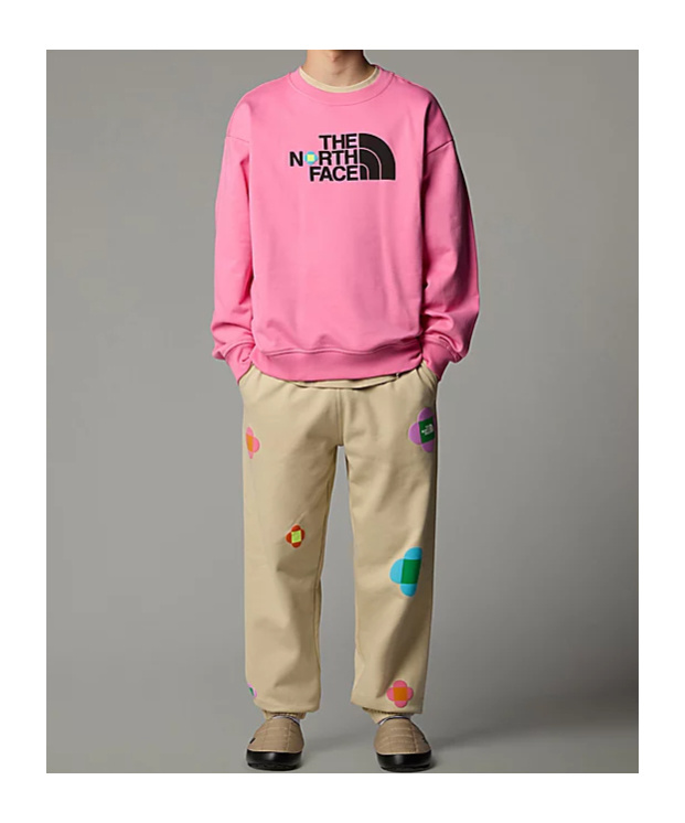 Shop The North Face Tnf X Yinka Ilori Sweatshirt In Pink