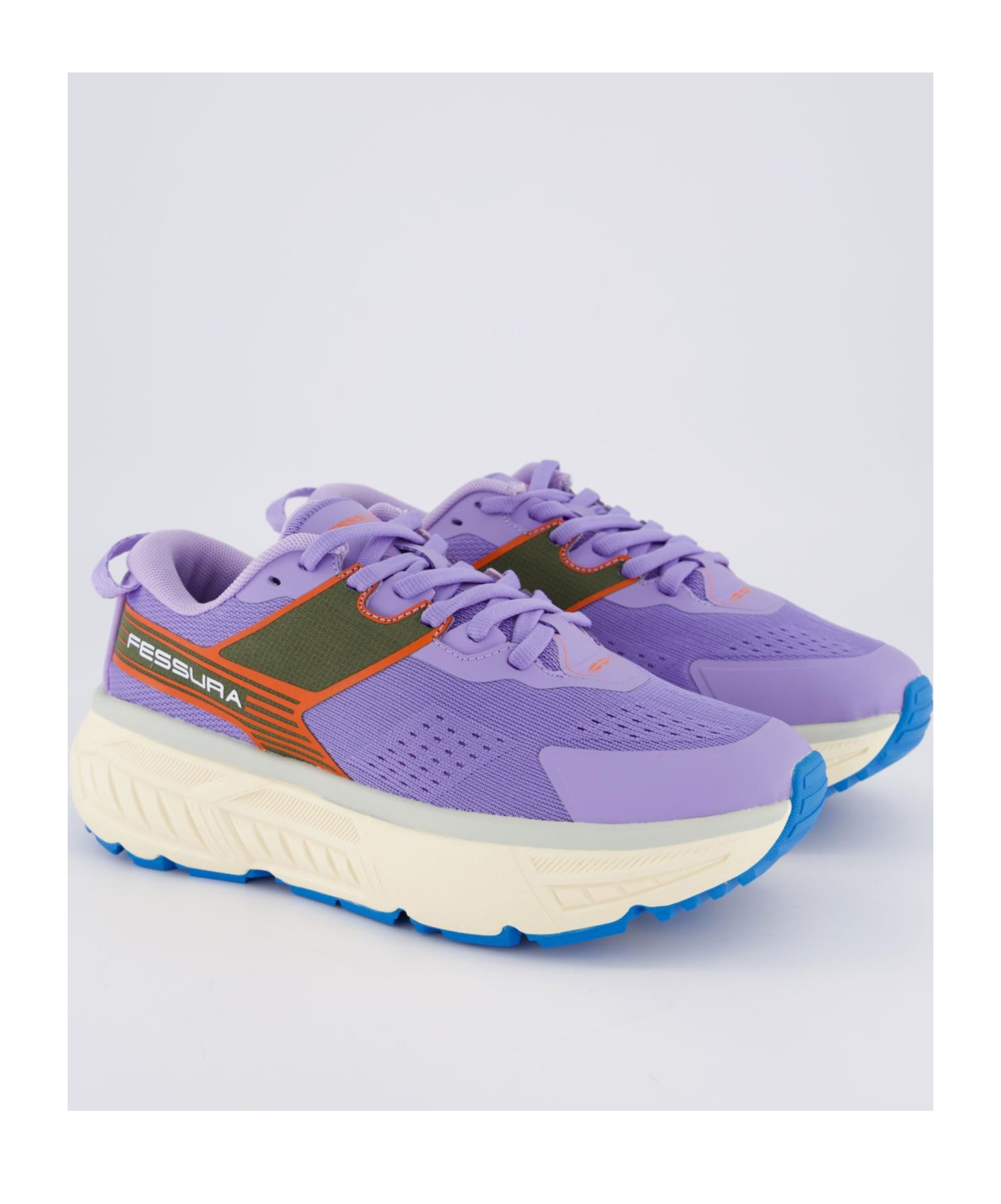 Fessura Logo Sneakers In Multicolor