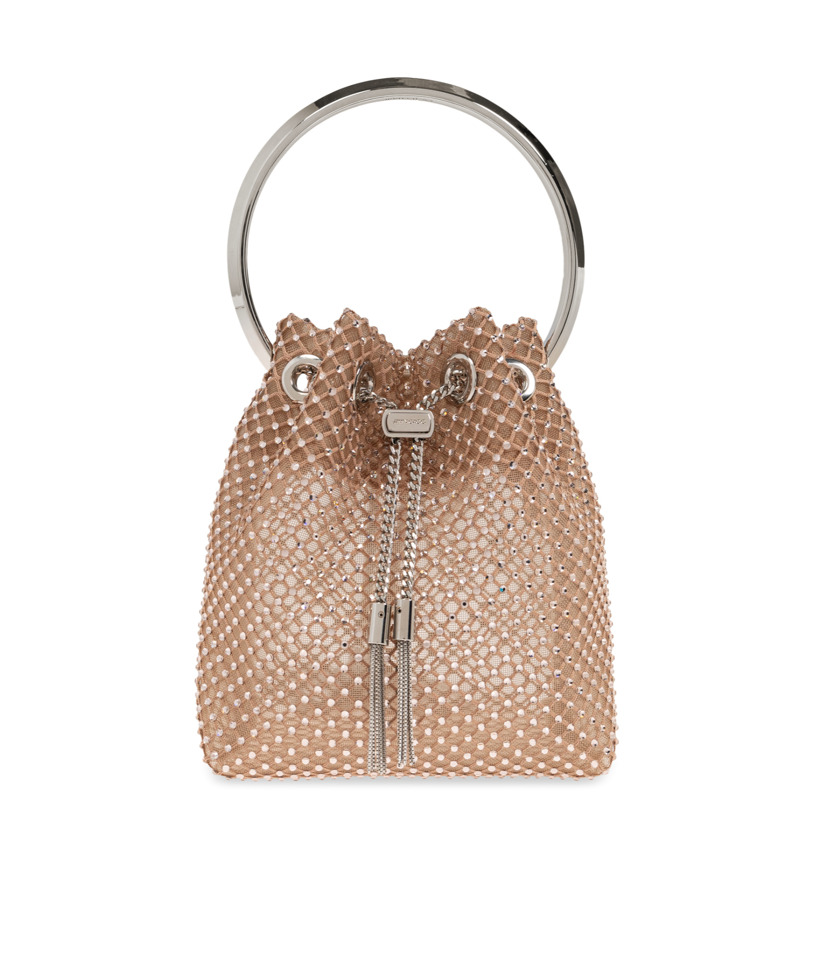 Jimmy Choo Bon Bon Tote Bag In Nude