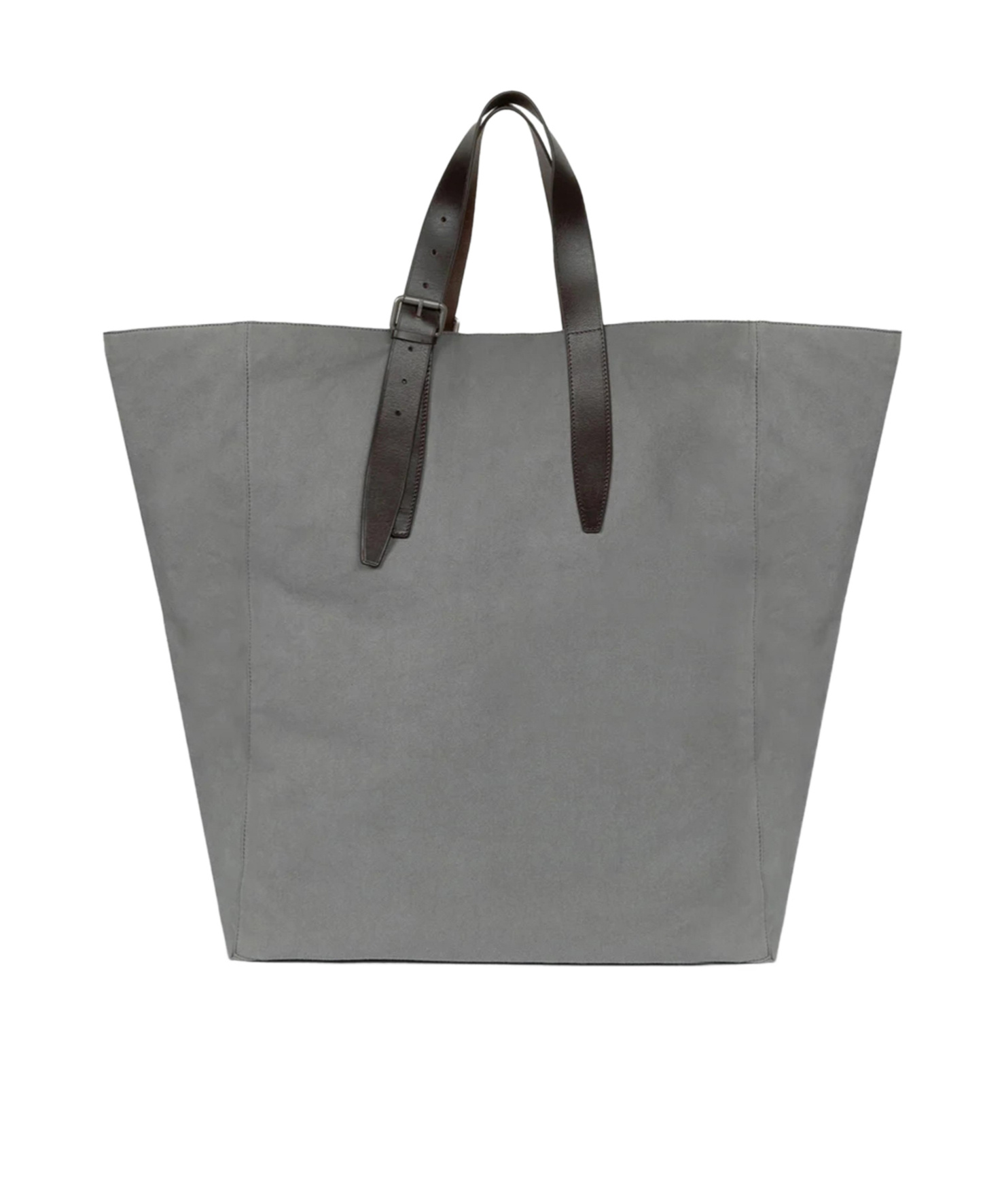 Dries Van Noten Double Handle Tote Bag In Gray