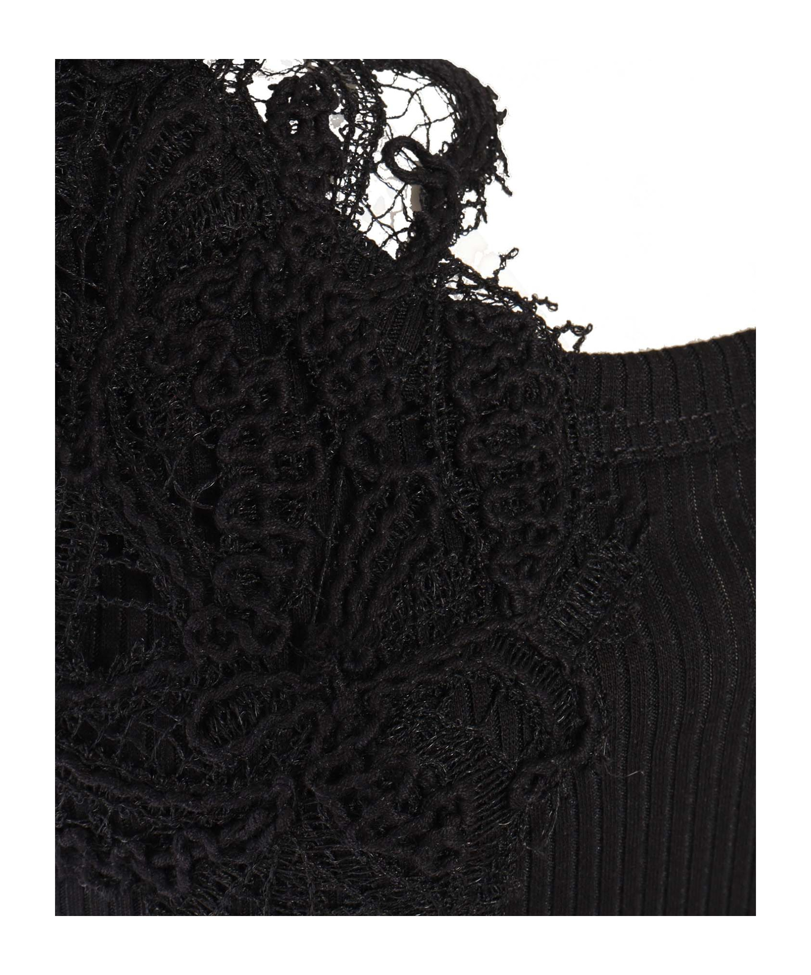 Ermanno Scervino Tank Top With Lace