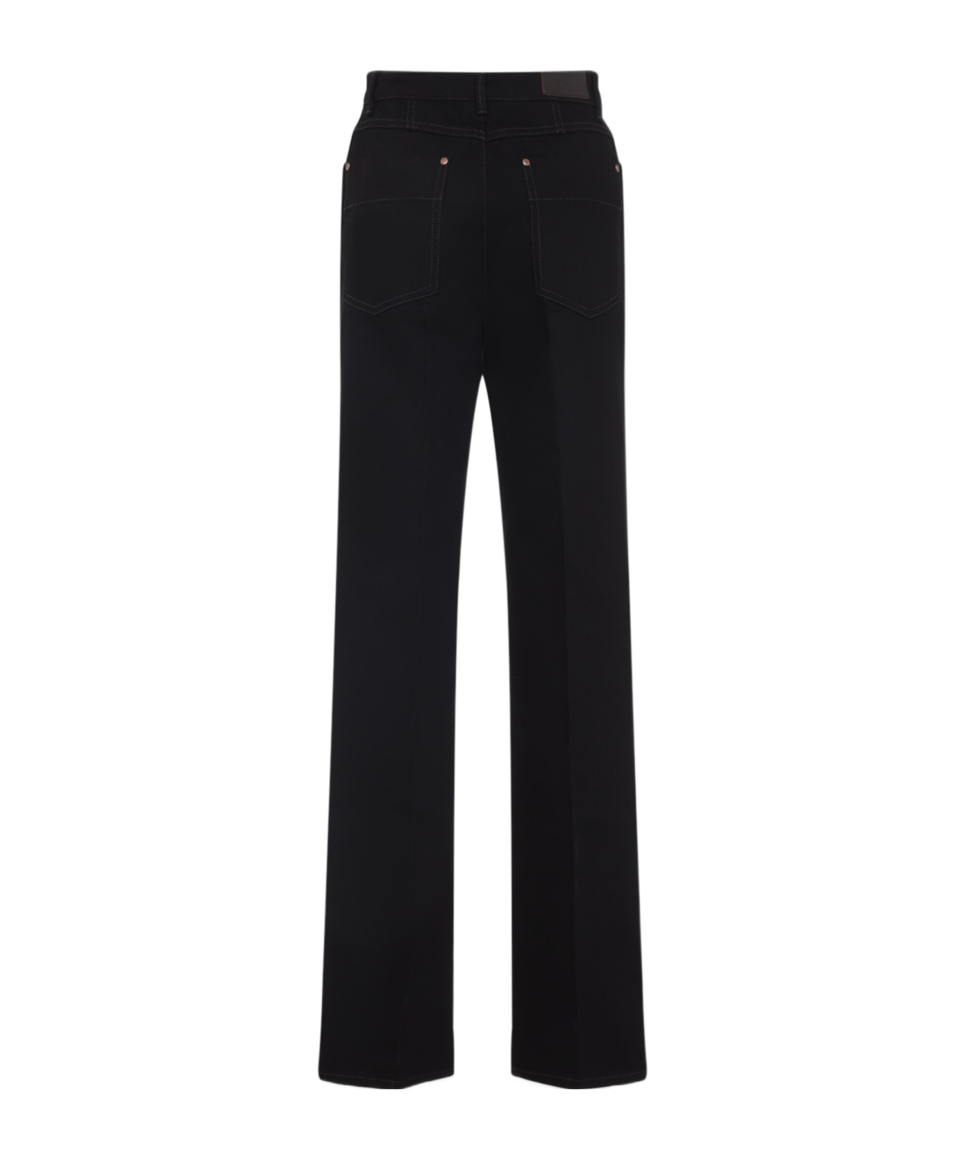 Lemaire Belt Loops Slacks In Black