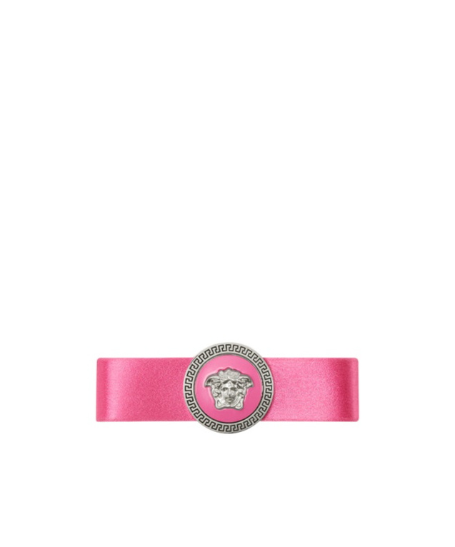 Versace Biggie Medusa Satin Hair Clip