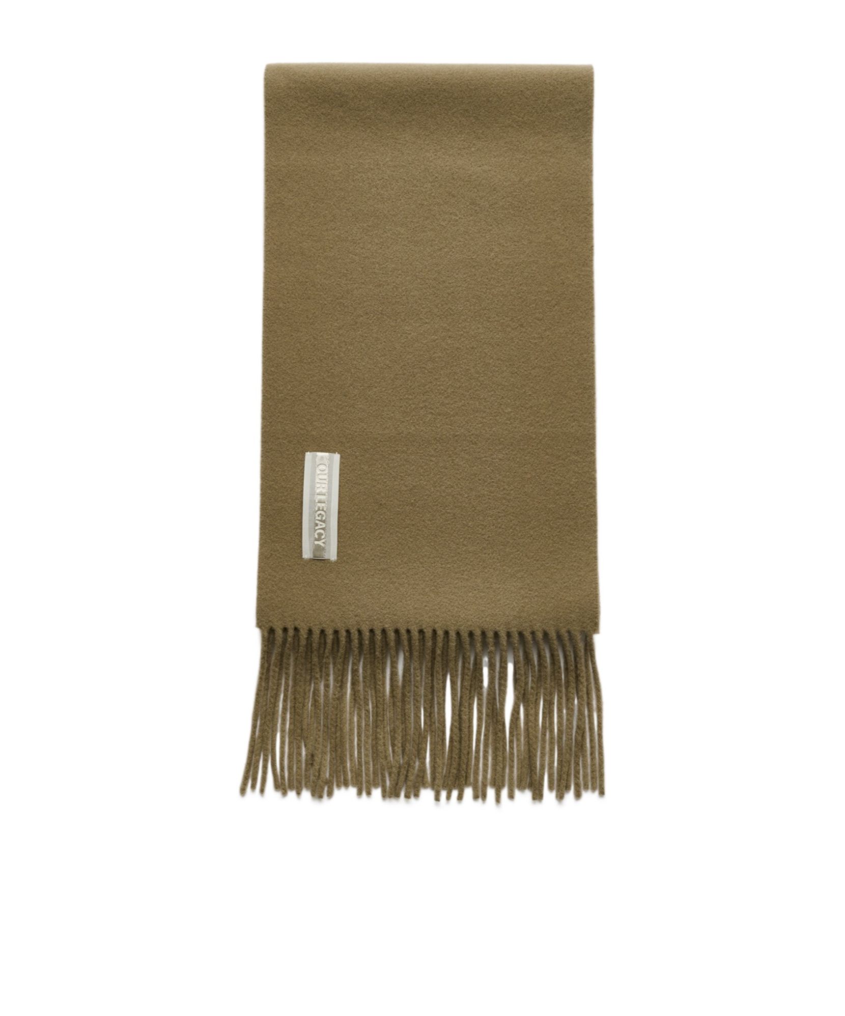 Our Legacy Rectangular Wool Scarf In Green