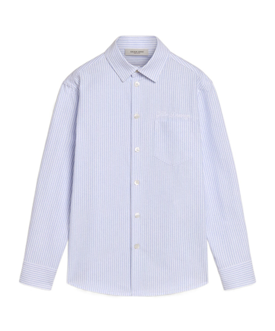 Golden Goose Long Sleeve Shirt In White
