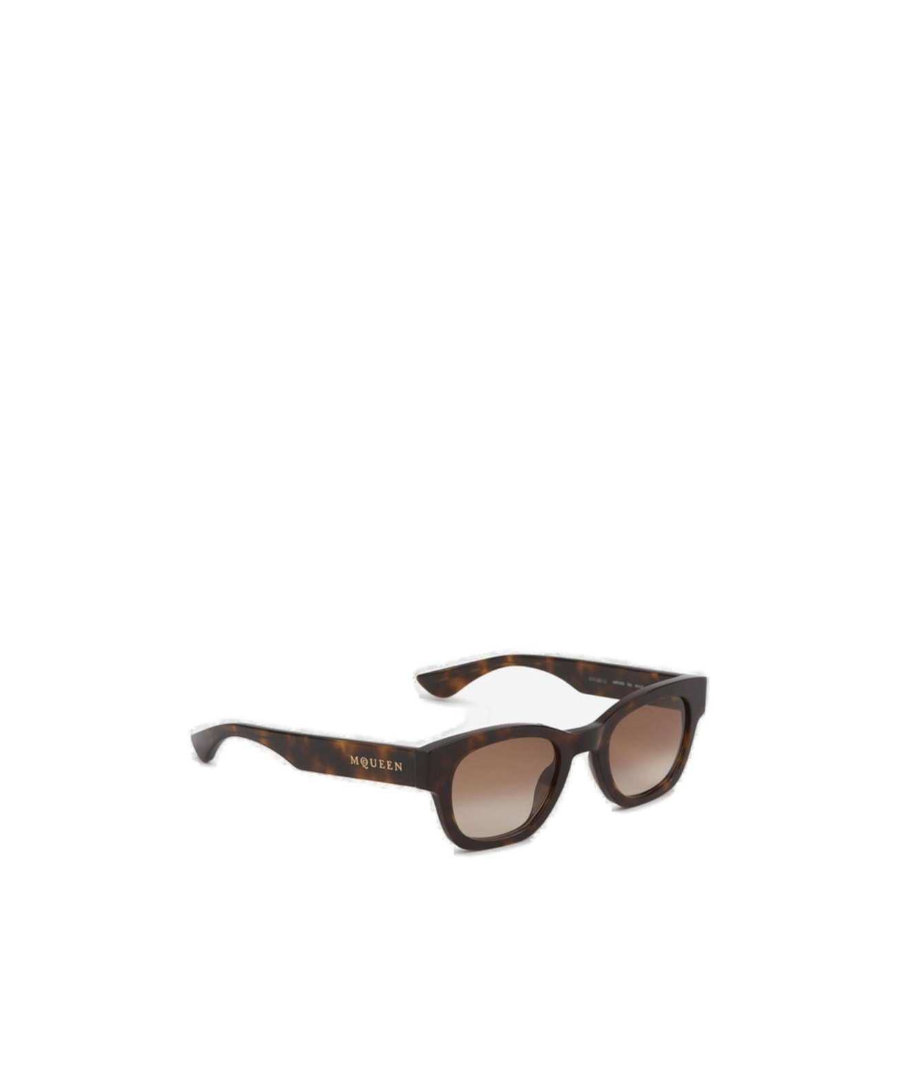Alexander Mcqueen Eyewear Square Frame Sunglasses In Black