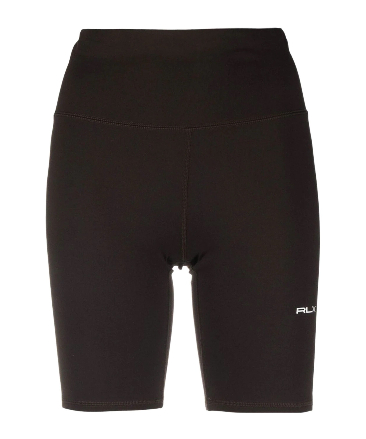 Polo Ralph Lauren High-waist Cycling Shorts In Black