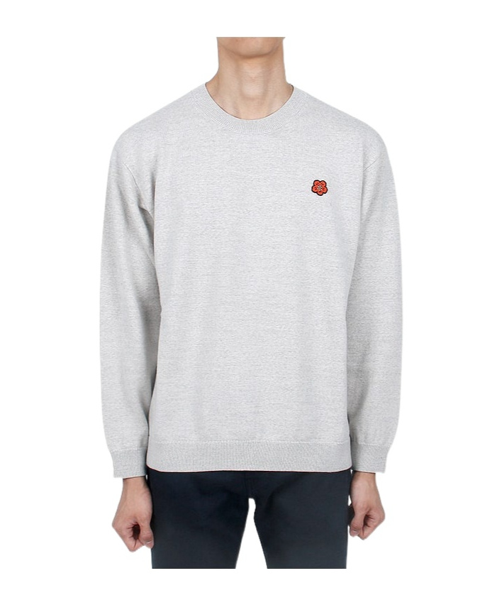 Kenzo Long-sleeved Sweater In White