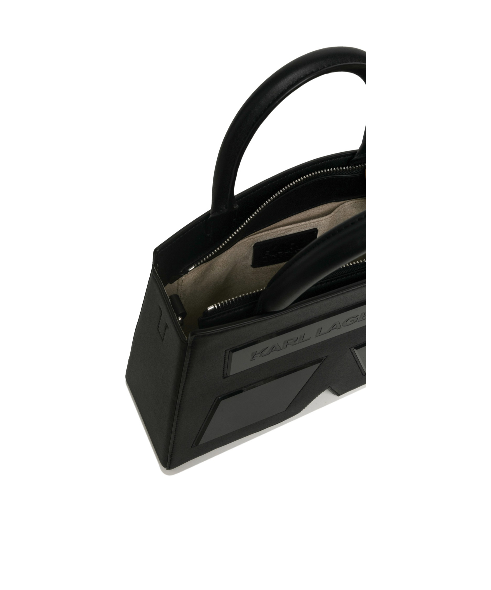 Karl Lagerfeld Icon K Tote Bag In Black