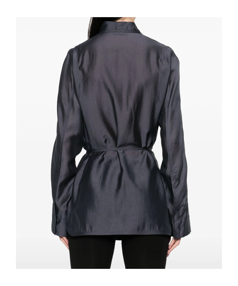 Low Classic Back-strap Shirt In Black